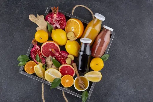 Fruit and Juice Gift Set